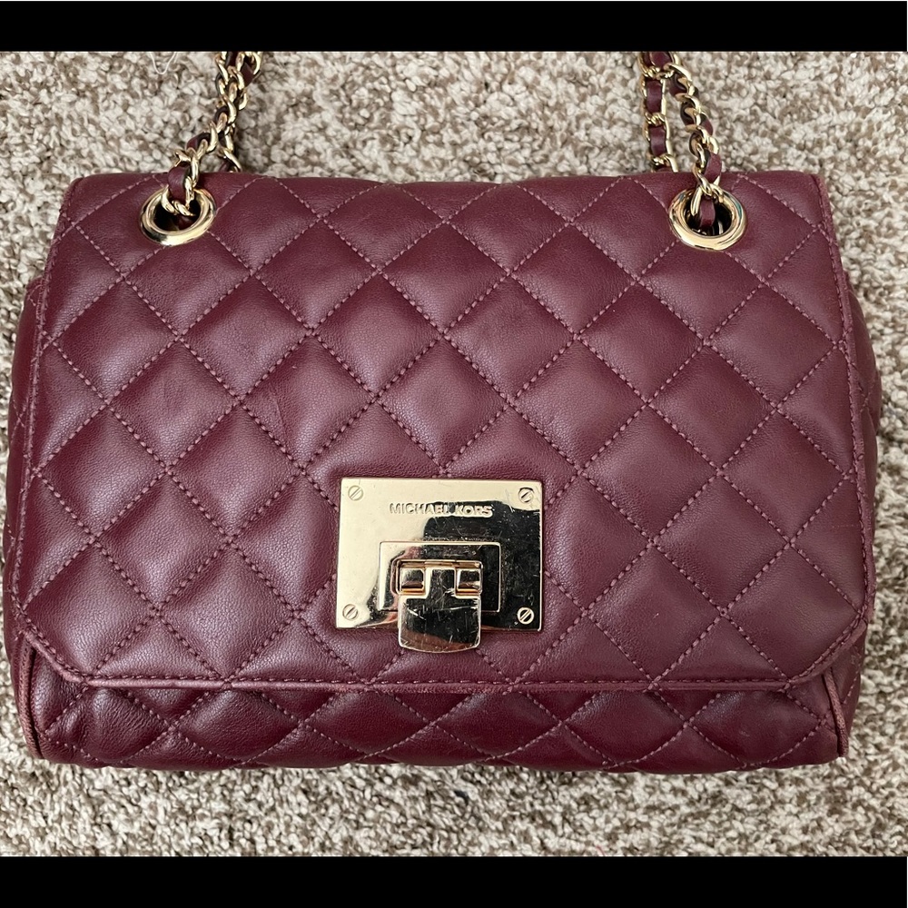 Michael Kors Quilted Leather Purse - Picture 2 of 9